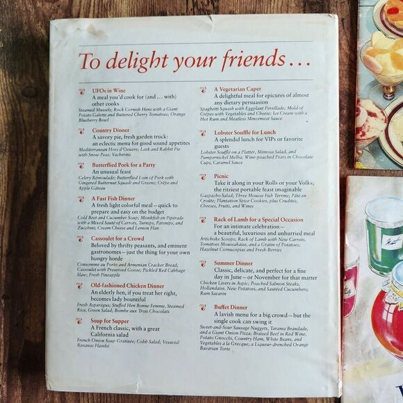 Julia Child And More Company Cookbook HB/DJ 1981 - Picture 7 of 15